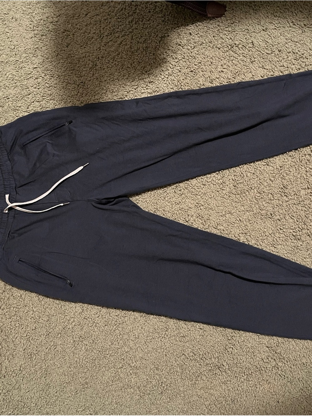 Vuori Navy Zip Pocket Joggers